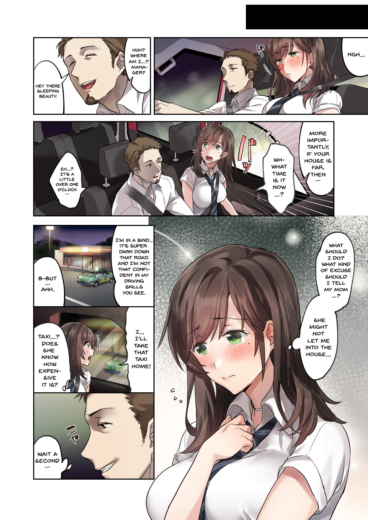 Hentai Manga Comic-The First Experience of A Student Part-Timer-Read-9